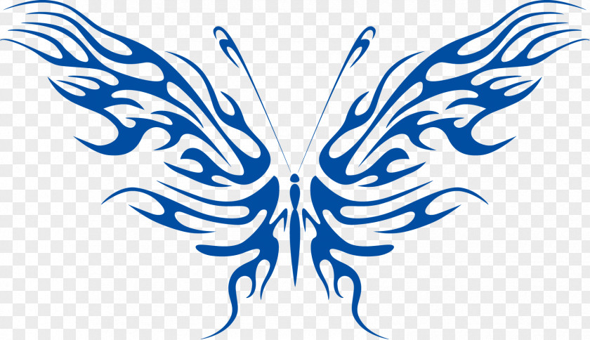 Butterfly Papercutting Clip Art PNG