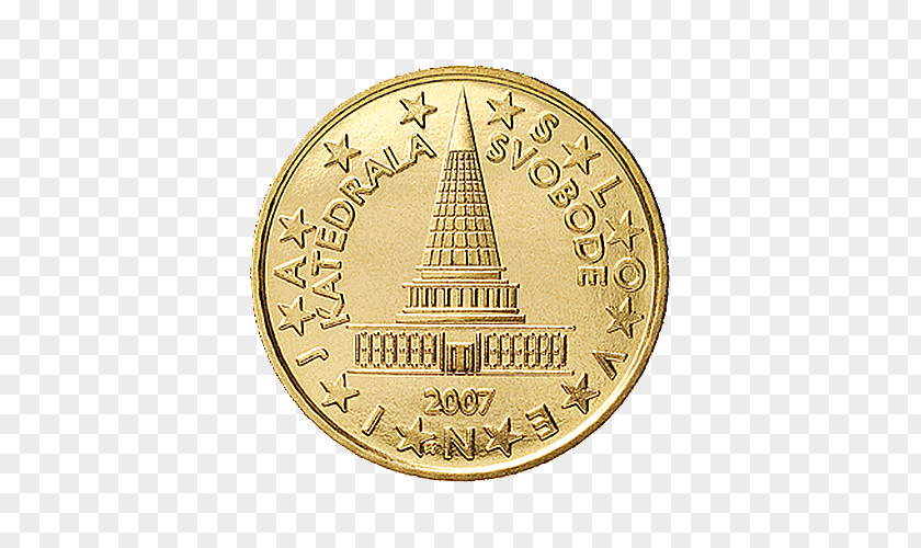 Coin Plečnik Parliament 10 Euro Cent 1 Penny PNG