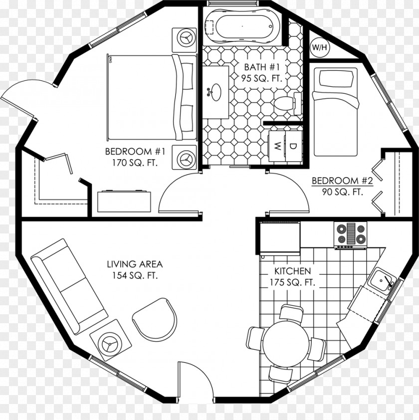 Custom Plan Floor Tiny House Movement Dome PNG