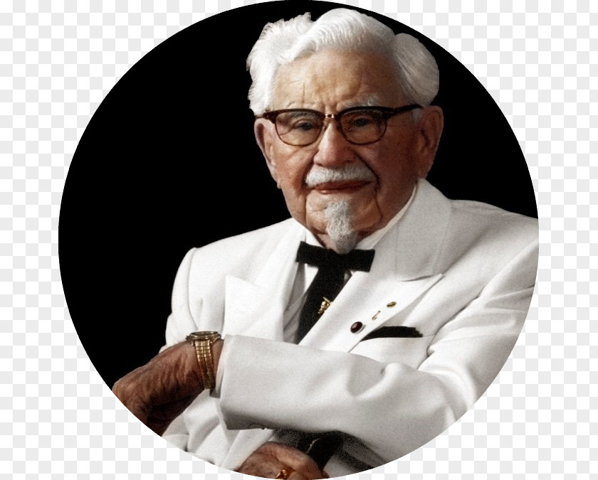 Fried Chicken Colonel Sanders KFC Harland Cafe PNG