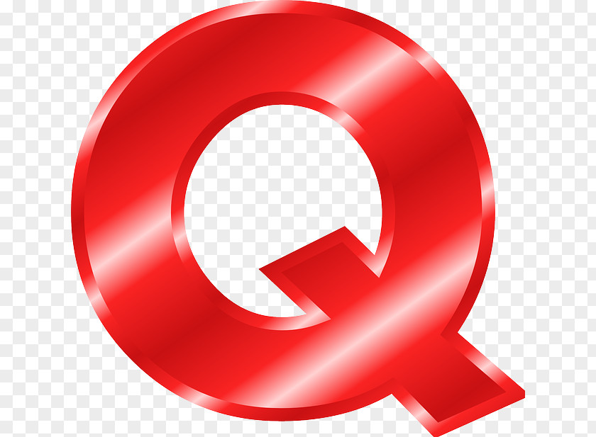 Q Letter Alphabet Clip Art PNG