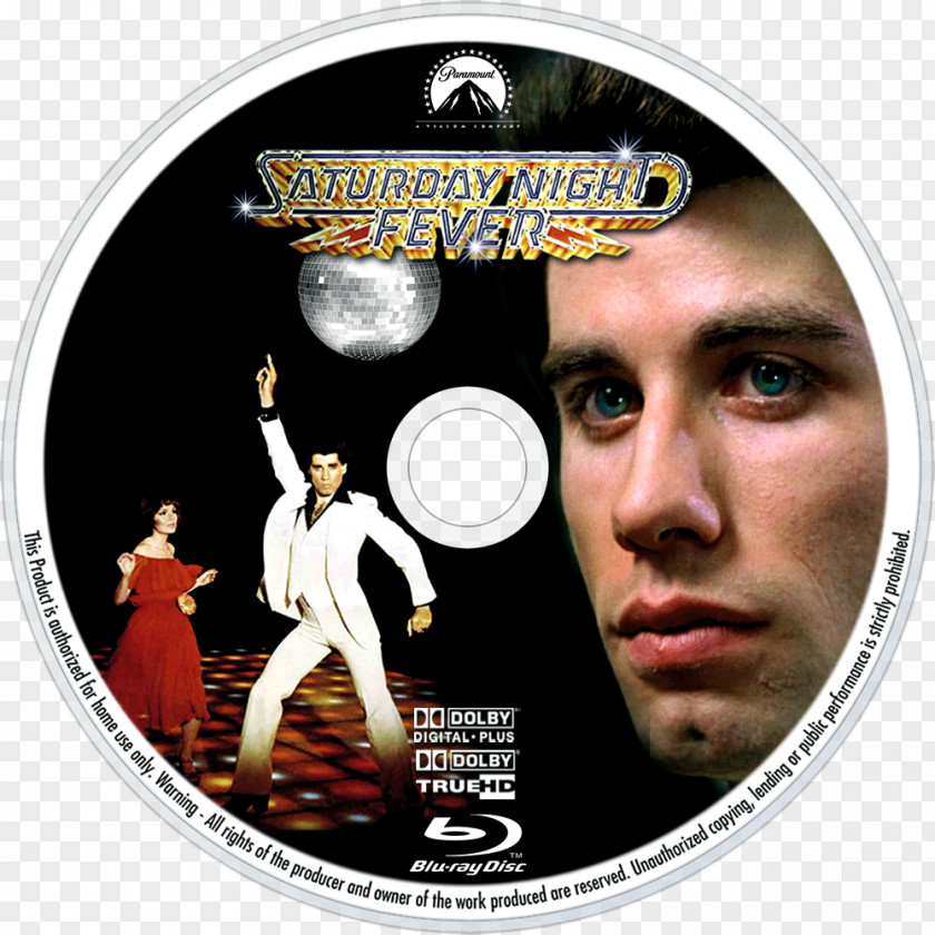 Saturday John Travolta Night Fever DVD Film PNG