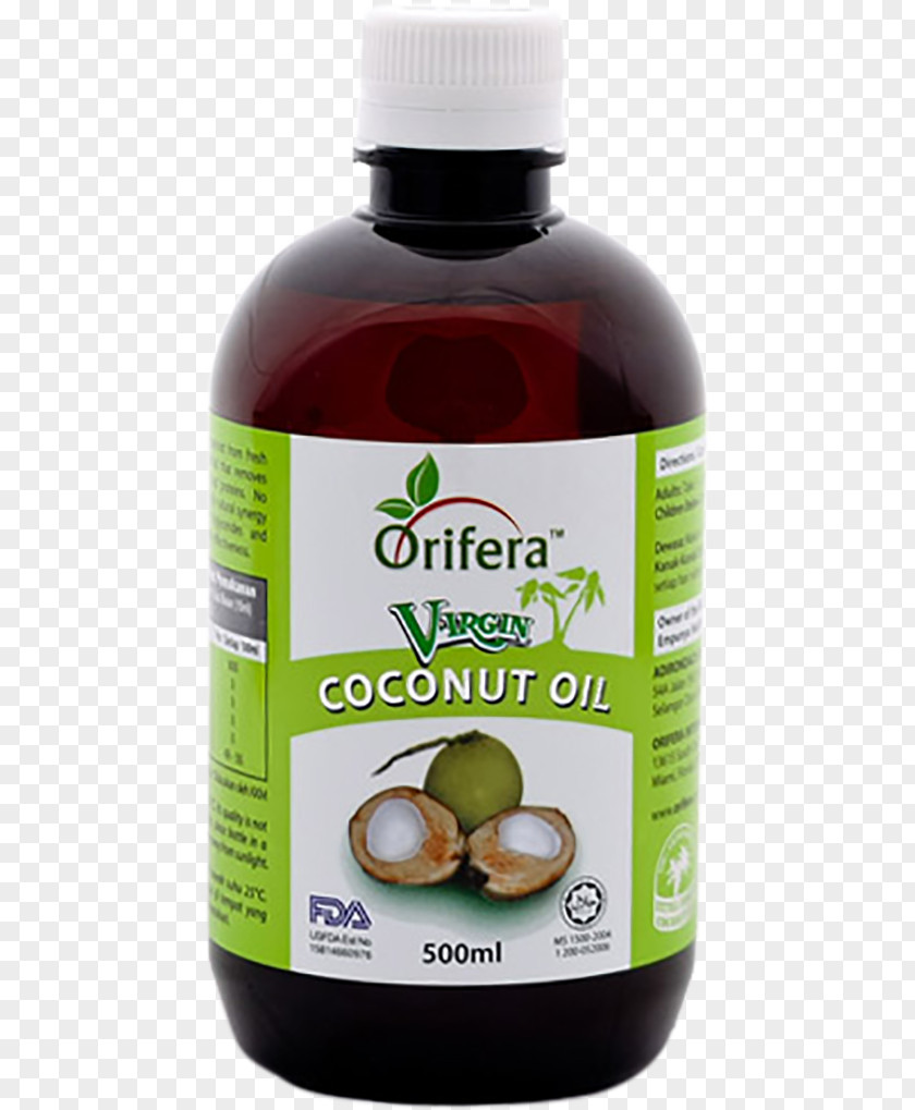 Virgin Coconut Oil バージンココナッツオイル Soap Ingredient PNG