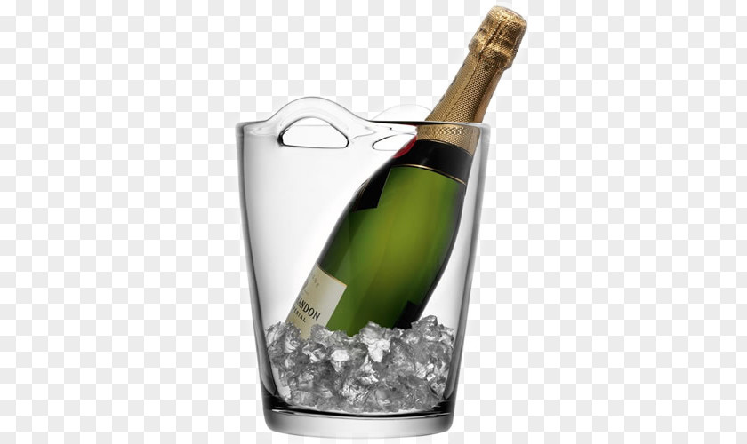Champagne Wine Cocktail Bucket PNG