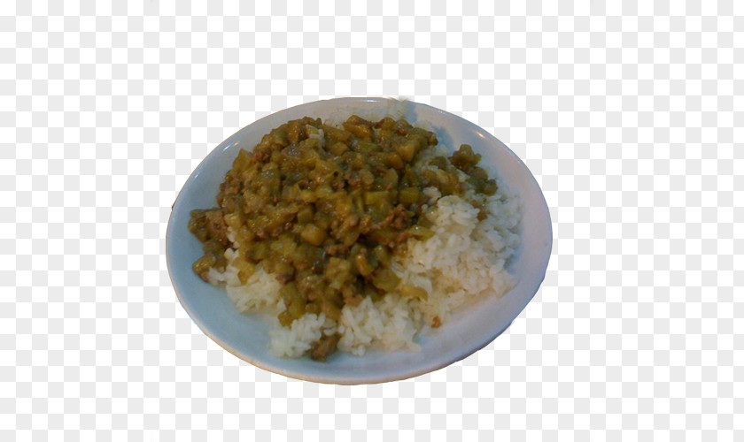 Rice Eggplant And Curry Pilaf PNG