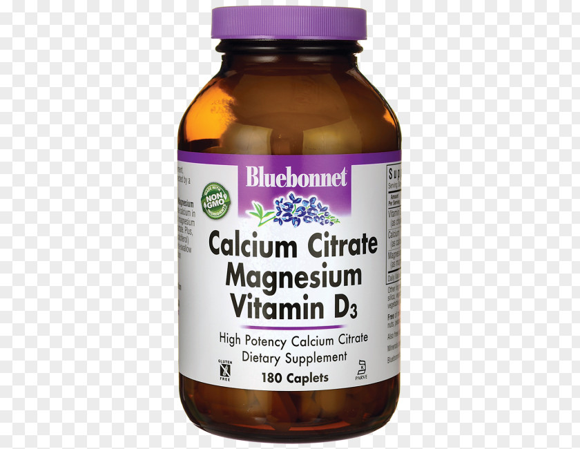 Tablet Dietary Supplement Vitamin D Calcium Citrate Magnesium PNG