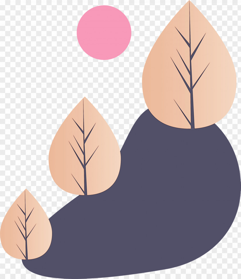 Leaf Tree Plant Hand Drawing PNG