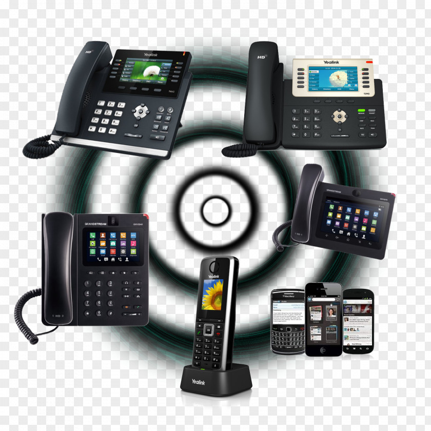 Phone Controller Telephone VoIP Voice Over IP Yealink SIP-T46G E TECH Communications Inc PNG