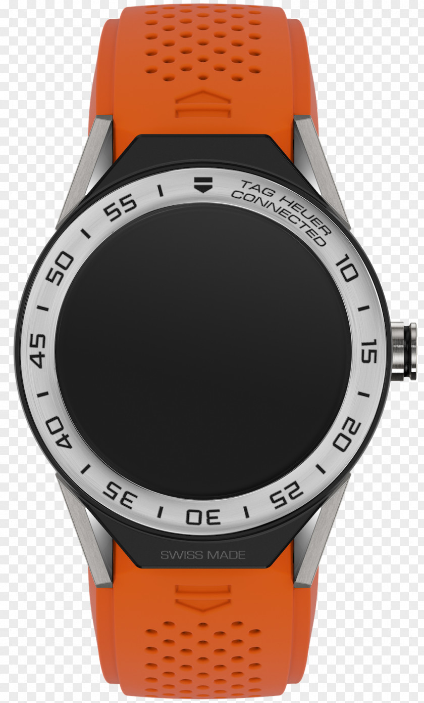 Rubber Man TAG Heuer Connected Smartwatch Jewellery PNG