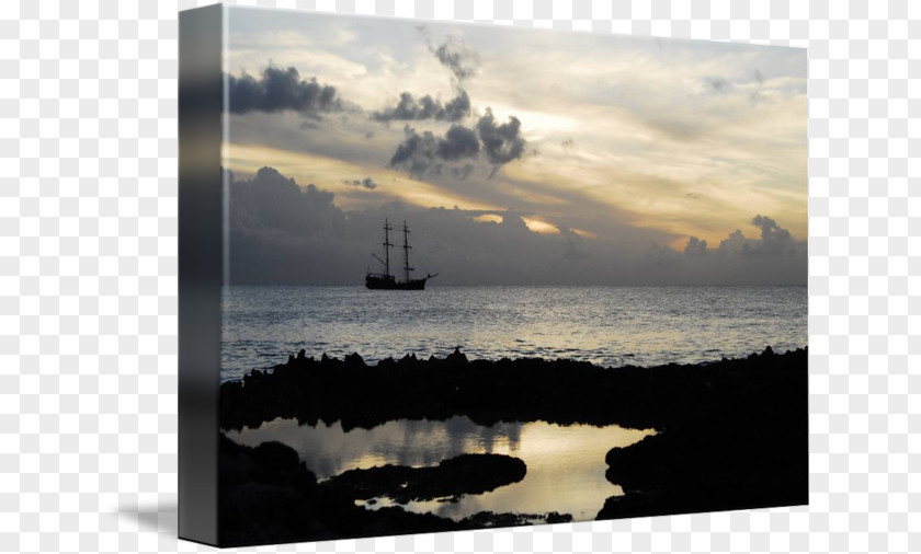 Sea Gallery Wrap Inlet Canvas Cayman Islands PNG