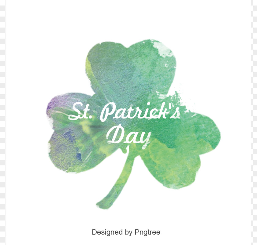 St. Patrick's Day Shamrock Green Leaf PNG