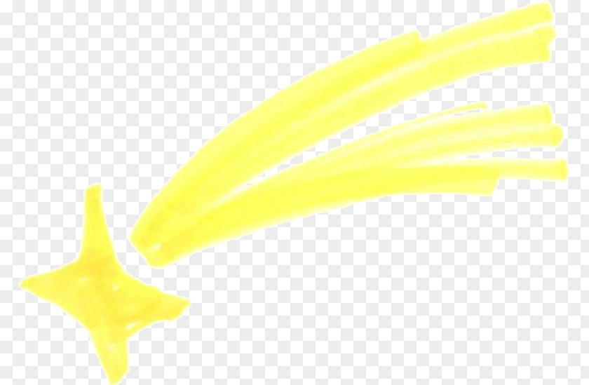 Star Meteor Yellow Light PNG