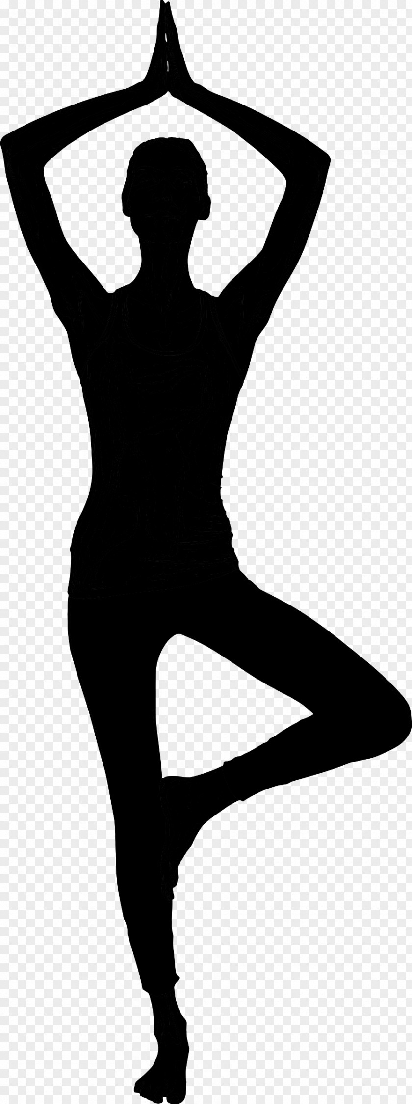 Women's Sleeveless Yoga T-Shirt BLACK Meditation PNG