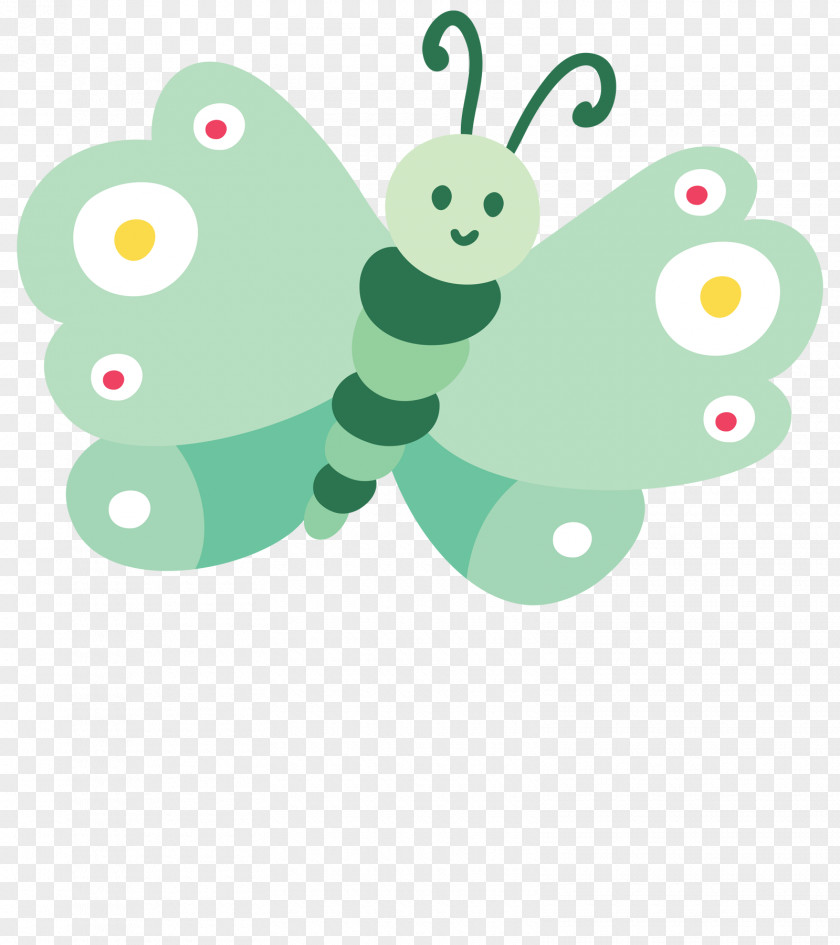 Beatiful Cartoon Butterfly Illustration Image Clip Art PNG