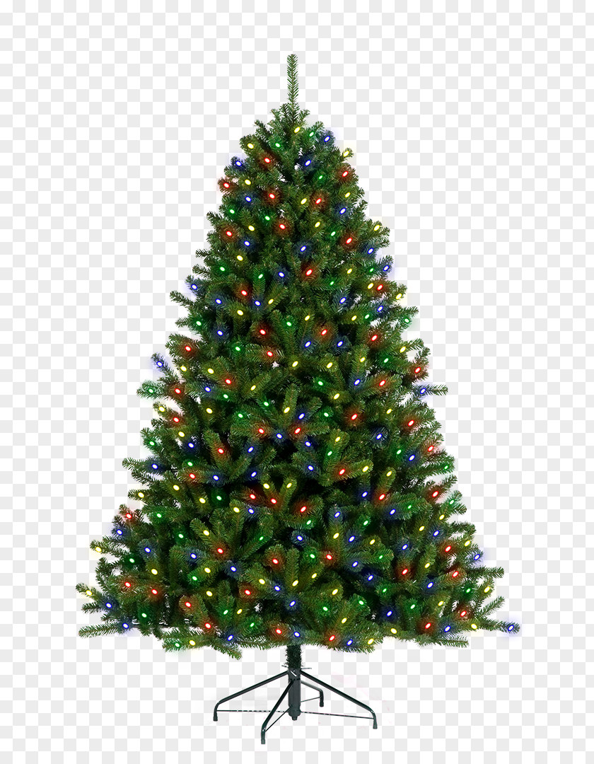 Christmas Tree Pine Pre-lit PNG