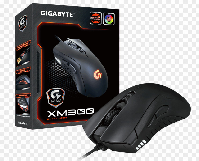 Computer Mouse Gigabyte Technology Intel Graphics Cards & Video Adapters Black 9 PNG