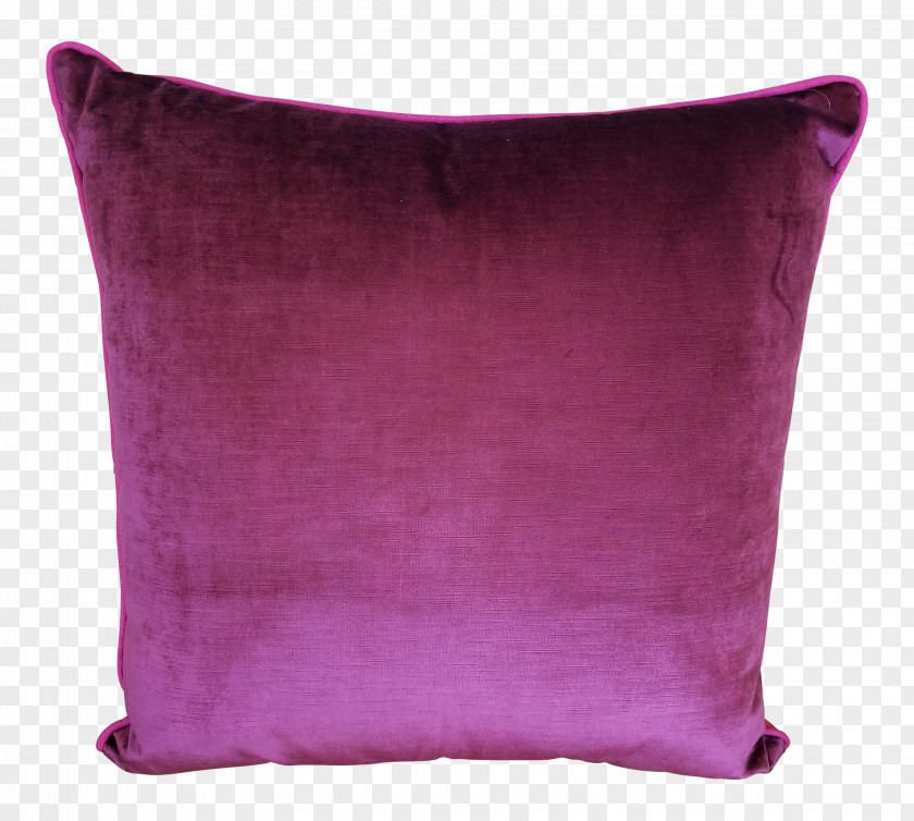Pillow Throw Pillows Cushion Velvet PNG