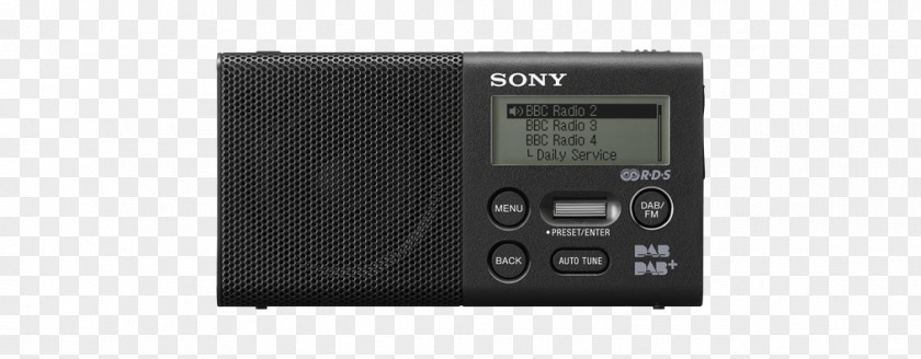 Portable Radio Sony Hardware/Electronic Digital Audio Broadcasting PNG