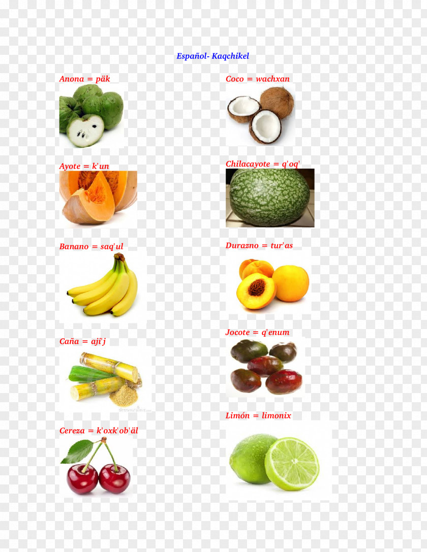 Sanda Kaqchikel Fruit Salad Vegetable Nanche PNG