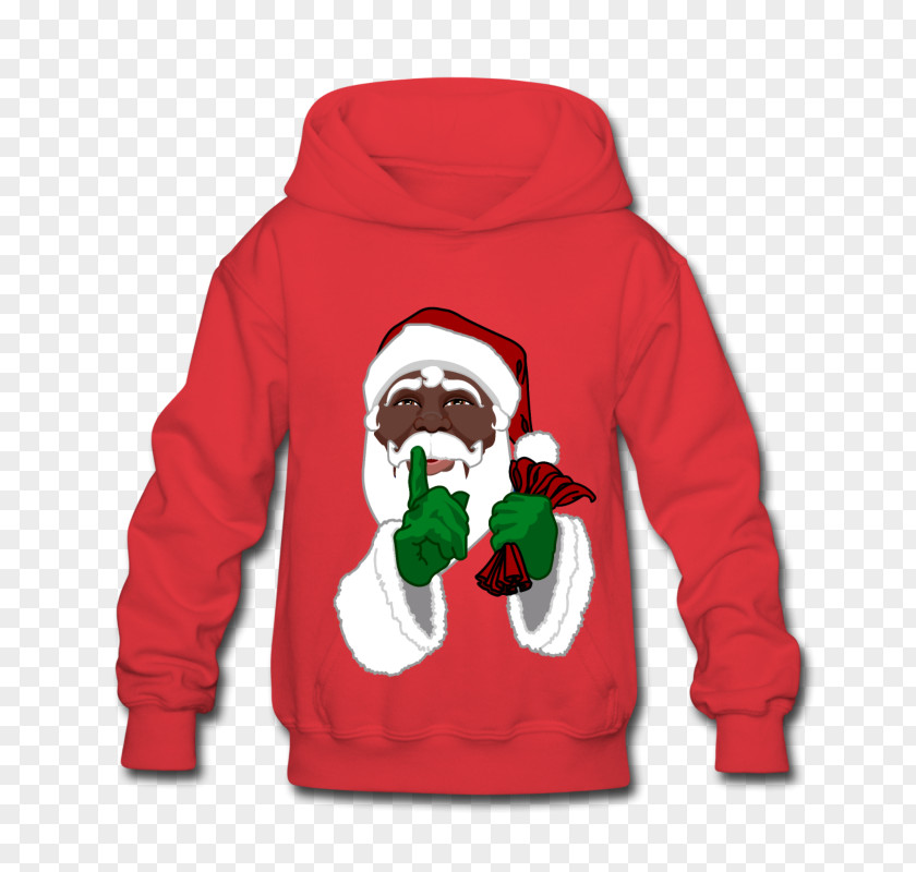 Santa Collection Hoodie Claus T-shirt Siberian Husky PNG