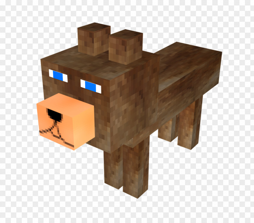 BEAR 3D Minecraft Bear /m/083vt Wood PNG