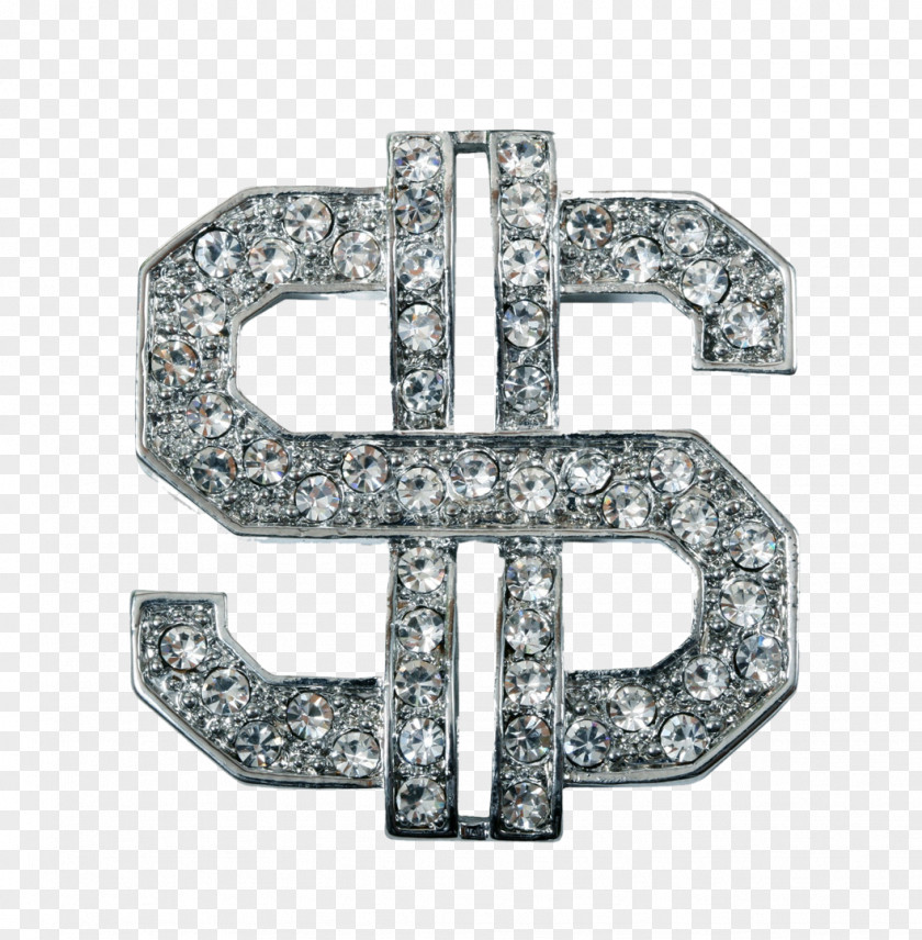 Diamond Dollar Bling-bling Sign Money Stock Photography PNG