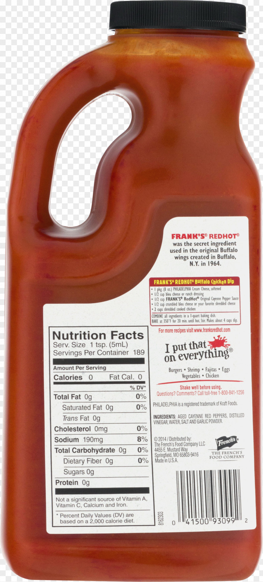 Hot Dog Ketchup Buffalo Wing Frank's RedHot Sauce PNG