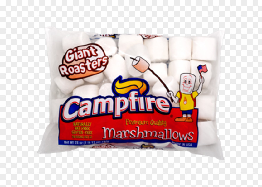 Marshmallow Campfire S'more Rice Krispies Treats Candy PNG