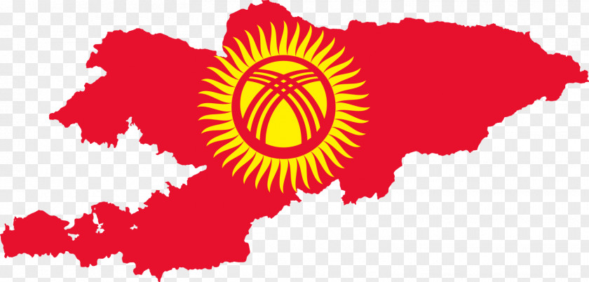 Thumbtack Flag Of Kyrgyzstan Map National PNG