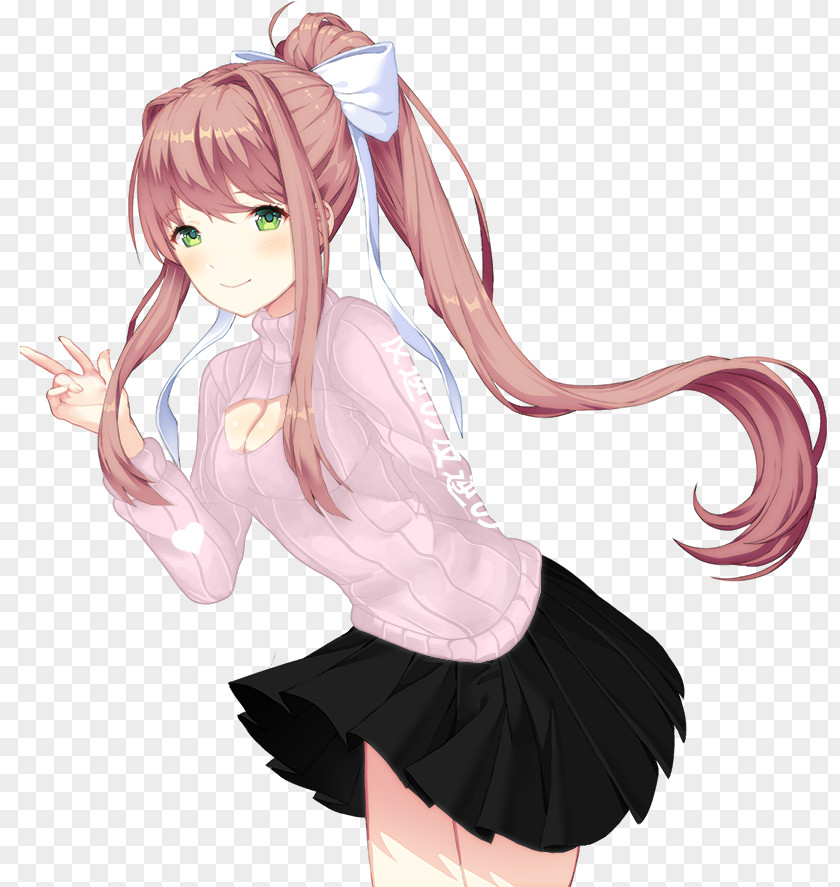 WAIFU Doki Literature Club! Team Salvato Video Game Visual Novel PNG