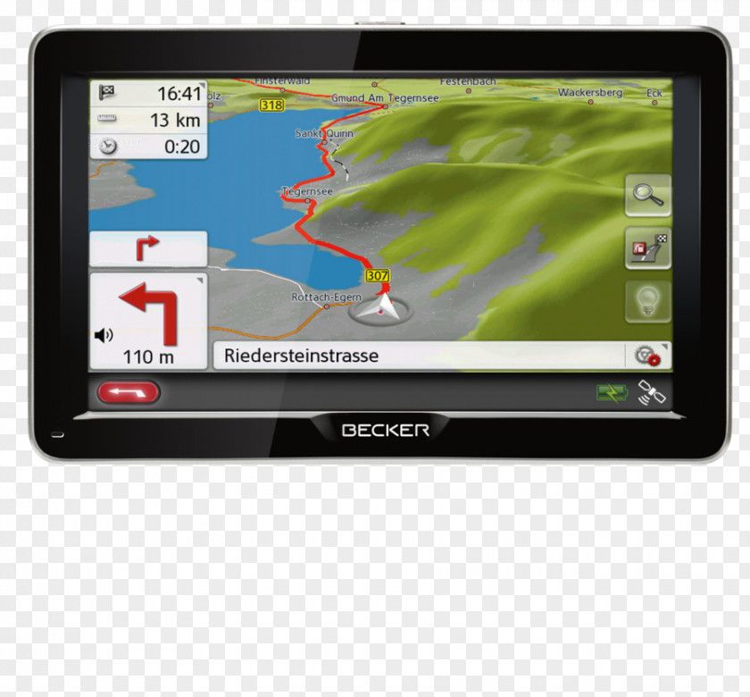 Car Automotive Navigation System GPS Systems Europe PNG