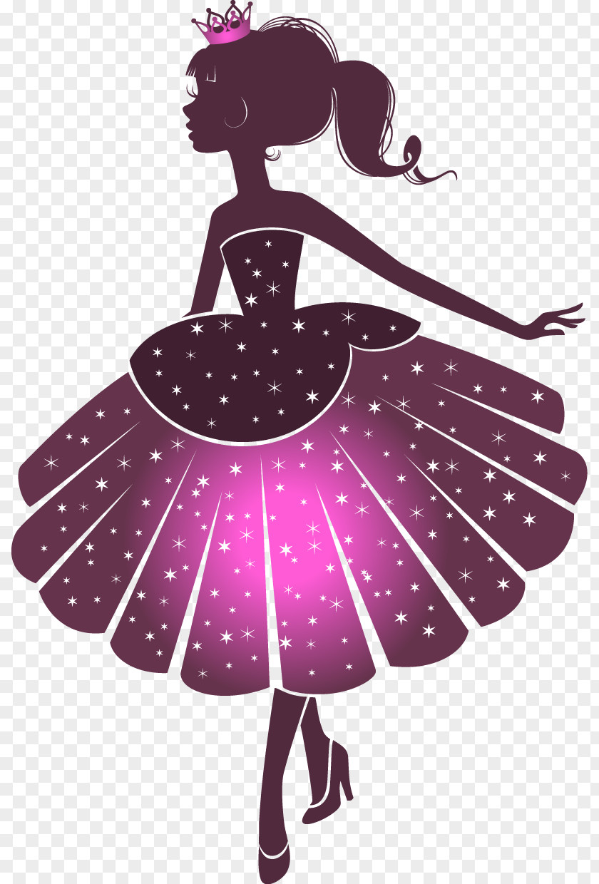 Cartoon Princess Royalty-free Stock Photography Silhouette PNG