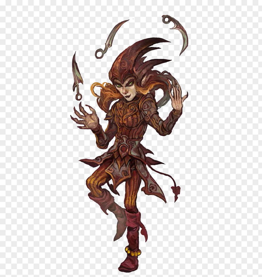 Female Halfling Demon Costume Design Mythology Legendary Creature PNG