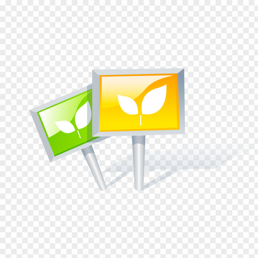 Green Yellow Sticky Notes Clip Art PNG