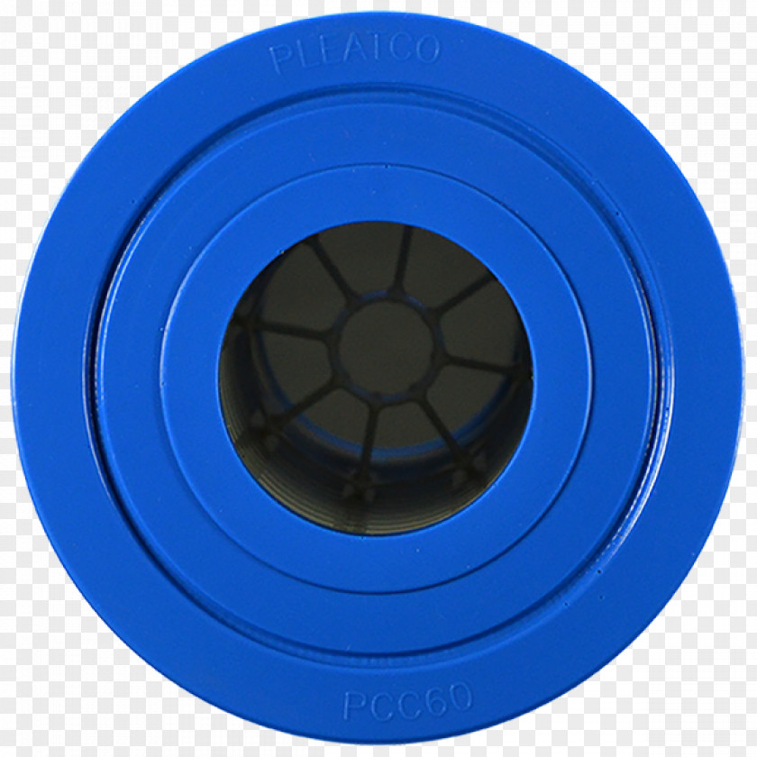 Pool Cover Reel With Wheels Product Design Cobalt Blue PNG
