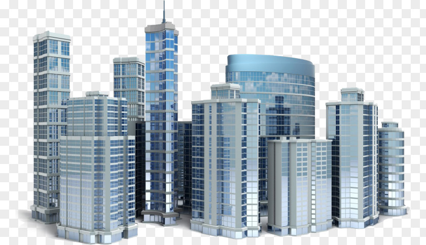 Skyscraper 3d Model High-rise Building Architectural Engineering Materials General Contractor PNG