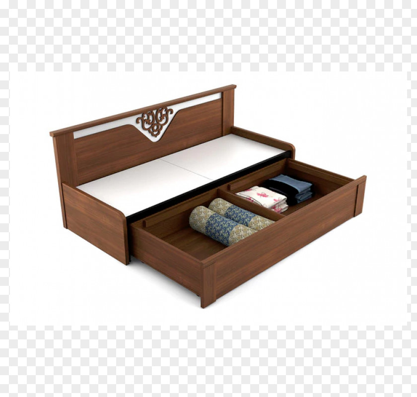 Sofa Bed Frame Furniture Couch Drawer PNG