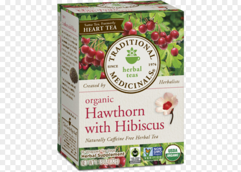 Tea Hibiscus Bag Traditional Medicinals, Inc. Herb PNG