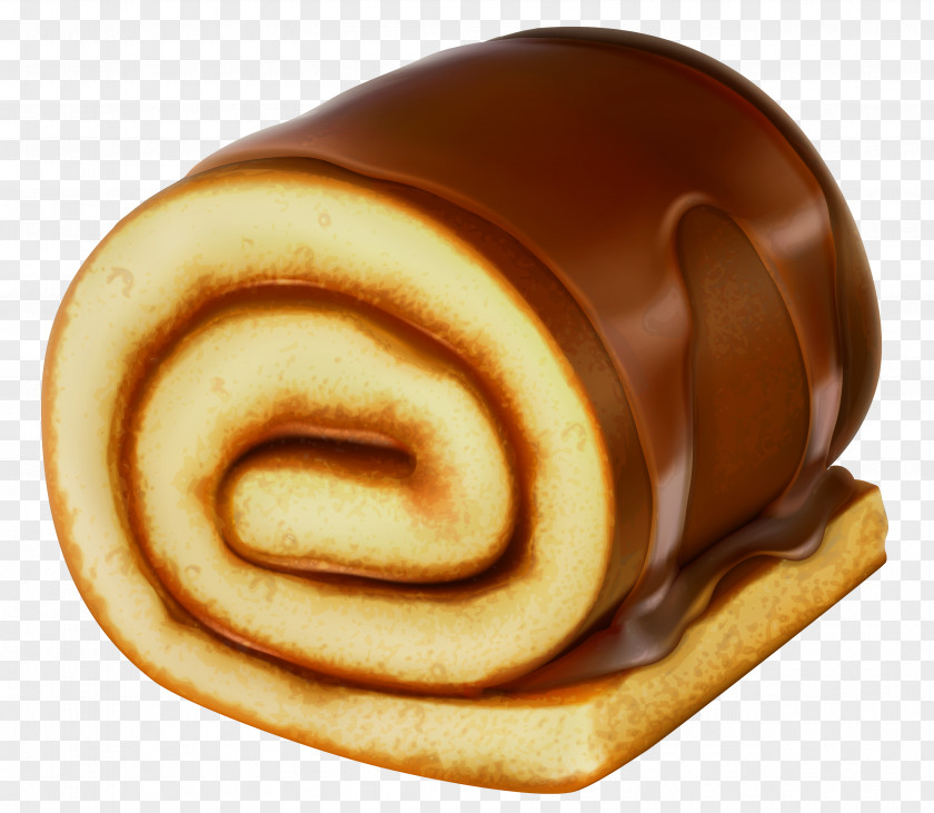 Chocolate Cake Roll Clipart Picture Swiss Clip Art PNG