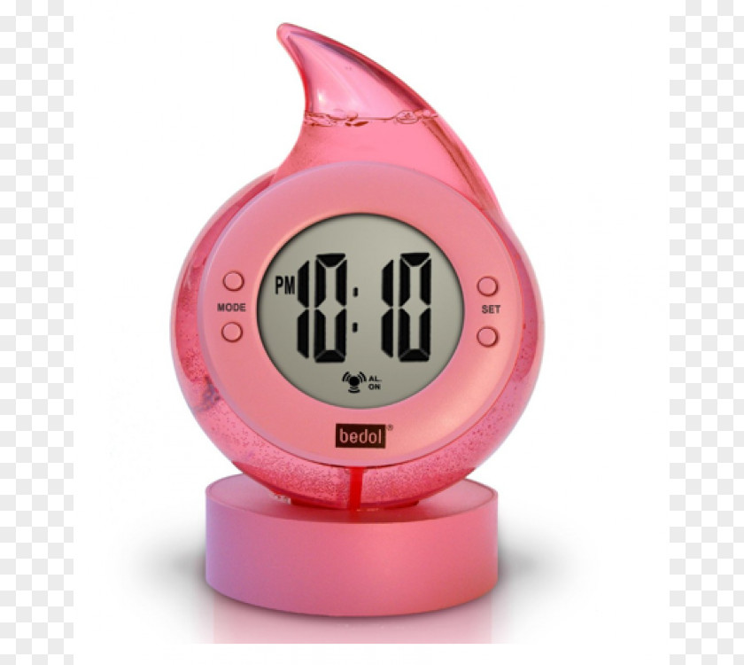 Clock Alarm Clocks Water Digital Table PNG
