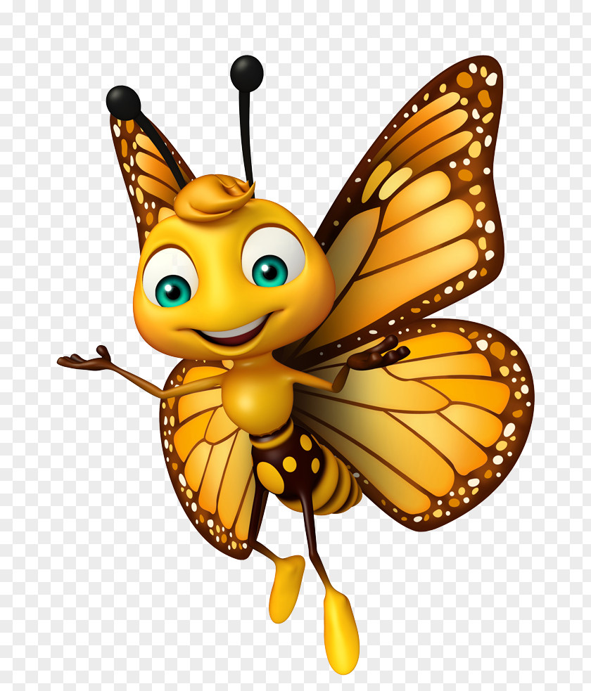 Cute Butterfly Photography Animation Drawing PNG