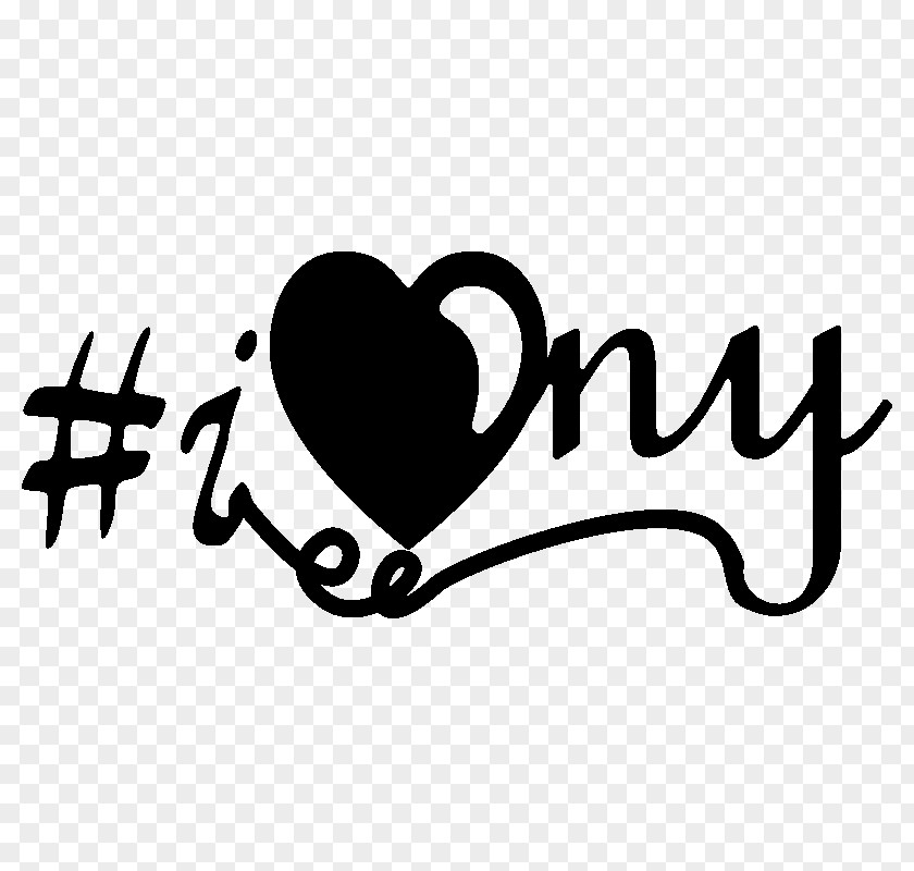 I Love New York Sticker City Brand Text PNG