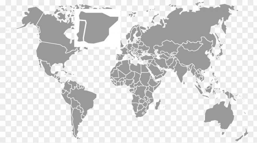 Map World Blank PNG