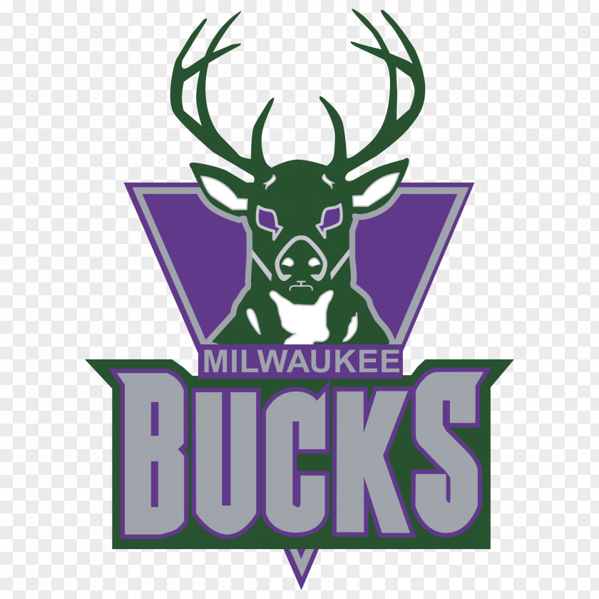 Nba Milwaukee Bucks NBA Logo Decal PNG