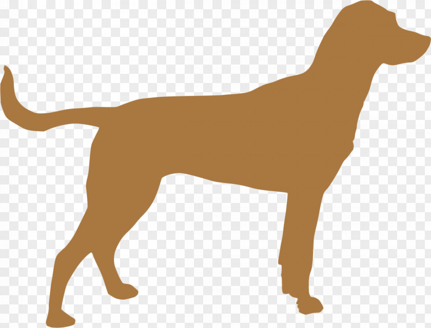 Puppy Vizsla Silhouette Clip Art PNG