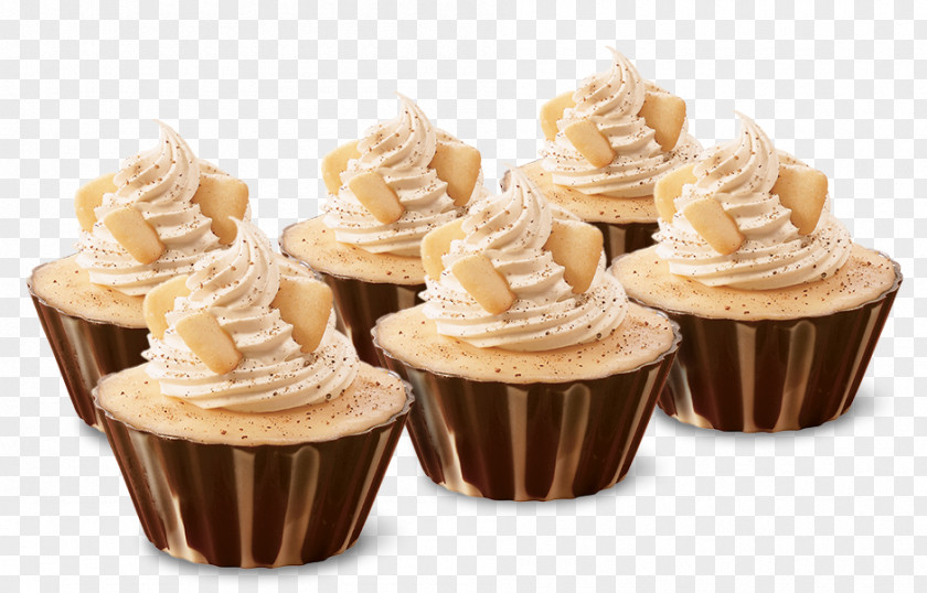 Chocolate Cupcake Muffin Praline Buttercream Flavor PNG