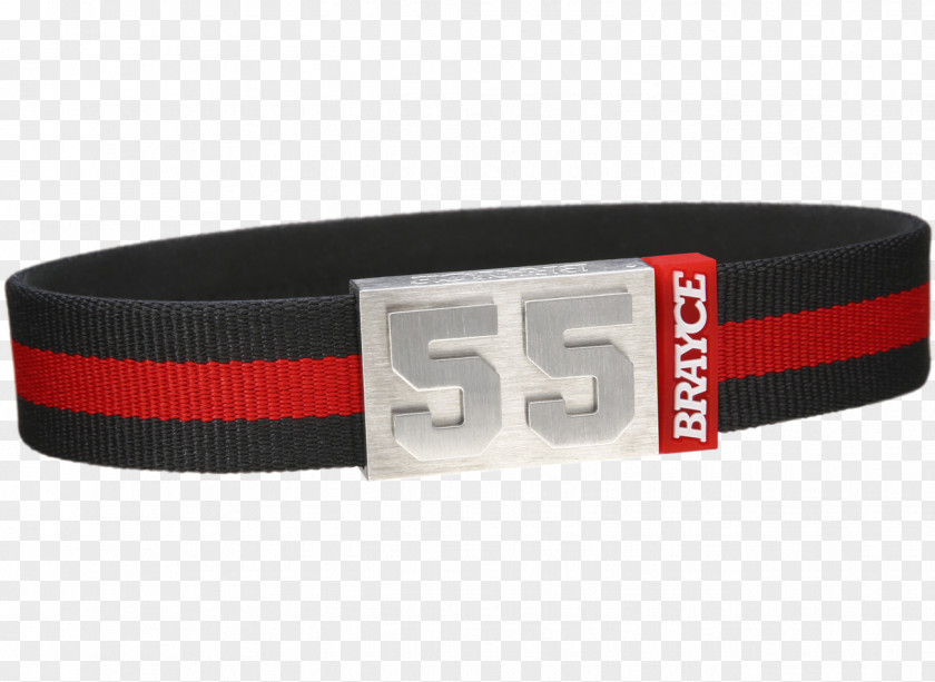 Highgrade Belt Bracelet Red Jersey Blue PNG