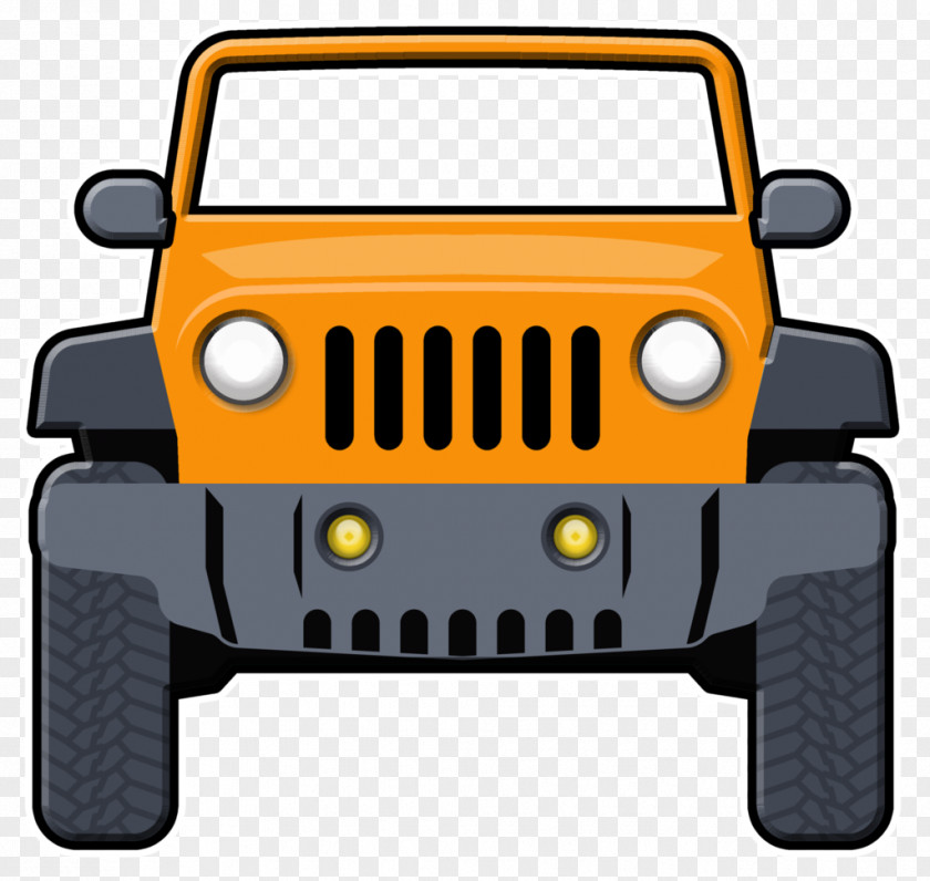 Jeep Wrangler Car Clip Art: Transportation Chrysler PNG