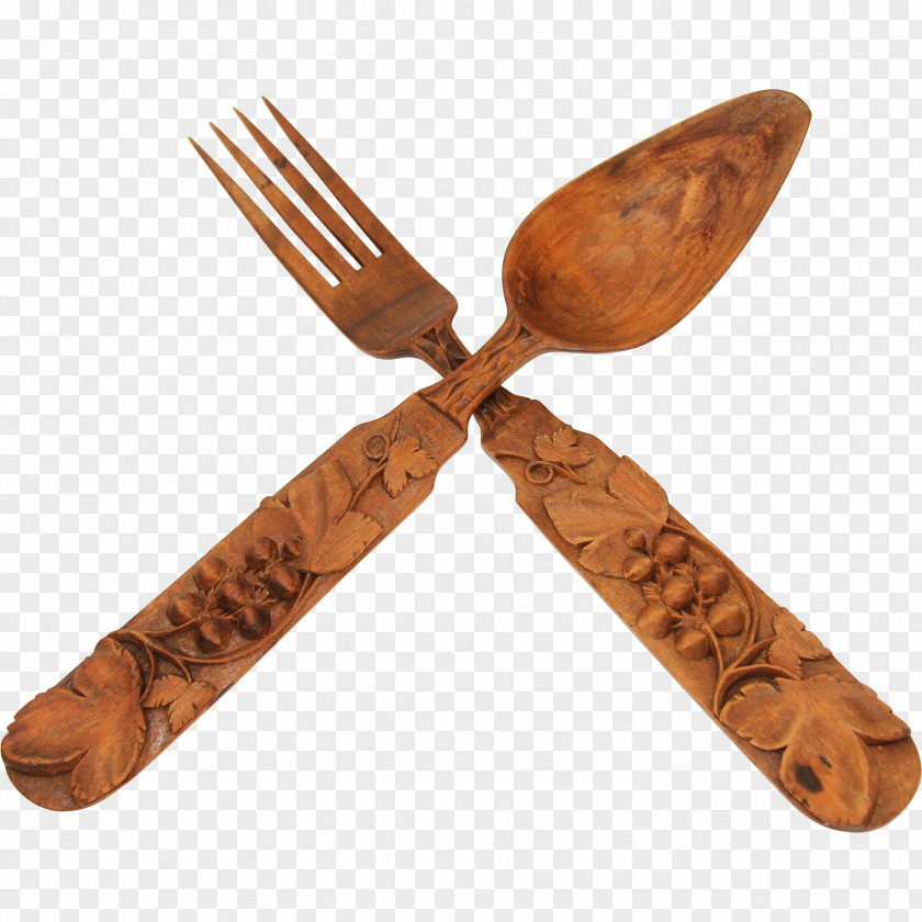 Fork Cutlery Wooden Spoon PNG