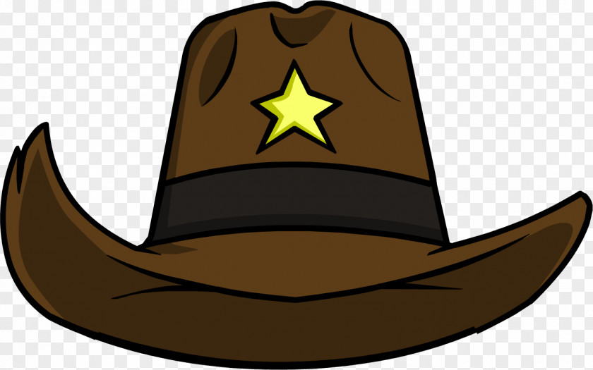 Sheriff Cowboy Hat Clip Art PNG